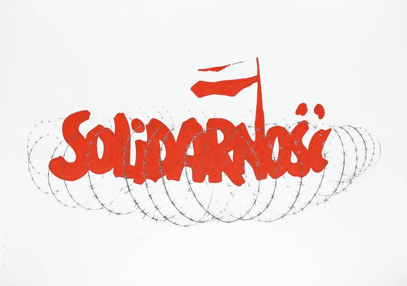 SOLIDARNOŚĆ – INTERNOWANIE - Plakat, 1982